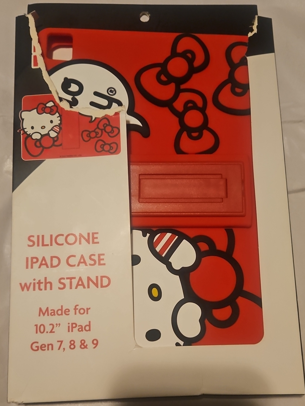 Hello Kitty- Silicone iPad Case with Stand